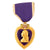 Original U.S. WWII Purple Heart & Bronze Star Medal Lot Including Engraved Bronze Star to Albert W. Hughes Jr. - 5 Medals Total Original Items