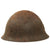 Original Japanese WWII Type 90 Army Relic Helmet with Intact Star - No Liner or Chinstrap - Tetsubo Original Items