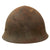 Original Japanese WWII Type 90 Army Relic Helmet with Intact Star - No Liner or Chinstrap - Tetsubo Original Items