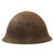 Original Japanese WWII Type 90 Army Relic Helmet with Intact Star - No Liner or Chinstrap - Tetsubo Original Items