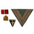 Original German WWII Award and Insignia Grouping with Long Civil Service Award, Silver Wound Badge, and More - 8 Items Original Items