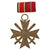 Original German WWII Award and Tinnie Grouping with KvKII with Swords, War Merit Medal, and More - 6 Items Original Items