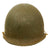 Original U.S. WWII Early 1943 M1 McCord Front Seam Fixed Bale Helmet with Firestone Liner Original Items