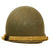 Original U.S. WWII Early 1943 M1 McCord Front Seam Fixed Bale Helmet with Firestone Liner Original Items