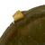 Original U.S. WWII Early 1943 M1 McCord Front Seam Fixed Bale Helmet with Firestone Liner Original Items