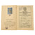 Original German WWII DRL National Sports Association Identification and Record Pamphlet Named to Hans Landner Original Items