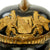 Original Imperial German Pre WWI Grand Duchy of Baden Fire Brigade Officer's Leather Pickelhaube Helmet Original Items