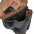 Original German WWII P.08 Luger Pistol Black Leather Hardshell Holster by Carl Hepting & Co. - Dated 1944 Original Items
