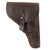 Original German WWII Era Black Leather Holster for the Walther PPK Pistol by Friedrich Offermann & Söhne of Bensberg