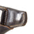 Original German WWII Walther P38 Black Leather Softshell Holster by Deutsche Lederwerkstatten GmbH of Pirmasens - Dated 1944 Original Items