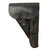 Original German WWII Walther P38 Black Leather Softshell Holster by Moritz Stecher - Dated 1944 Original Items