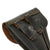 Original German WWII Walther P38 Black Leather Softshell Holster by Moritz Stecher - Dated 1944 Original Items
