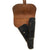 Original German WWII Walther P38 Black Leather Softshell Holster by Moritz Stecher - Dated 1944 Original Items