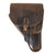 Original German WWII Browning Hi-Power Leather Softshell Holster Original Items