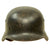 Original German WWII USGI Decorated M40 Army Heer Helmet with 57cm Liner - Stamped Q64 Original Items