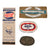 Original U.S. WWII Airborne Patch & Insignia Lot - Sterling Parachute Wings & Sweetheart Pieces - 24 Items Total