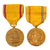 Original U.S. WWII - Korean War Era Medal & Insignia Lot - Two Medal Bars Original Items