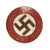 Original German WWII NSDAP Party Enamel Membership Badge Pin by Fritz Zimmermann of Stuttgart - RZM M1/72 Original Items