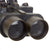 Original German WWII U.S. Captured Luftwaffe Flak D.F. 10 x 80 Binocular Optic Set in Transit Chest with Mail Home Address & Bring Back Certificate - No Tripod