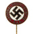 Original German WWII NSDAP Party Enamel Membership Badge Lapel Stick Pin Original Items