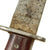 Original German WWII Bakelite Handle Trench Fighting Knife by PUMA-Werk with Custom Leather Sheath Original Items