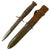 Original U.S. WWII Blade Marked Second Pattern M3 Fighting Knife by Imperial Knife Co. with Updated M8 Scabbard Original Items