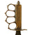 Original U.S. WWI Model 1918 Mark I Trench Knife by L. F. & C. with Steel Scabbard Original Items