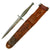 Original U.S. WWII USMC Marine Raider Stiletto Dagger by Camillus with Named M6 Sheath Original Items
