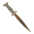 Original German WWII HJ Knife Belt with Steel Buckle by Paul Cramer & Co. & Custom "Boot Knife" - RZM M4/44 Original Items