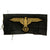 Original German WWII SS Afrika Korps M43 Cap Eagle BeVO Embroidered Insignia with RZM Tag - Unissued Original Items