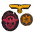 Original German WWII Insignia, Award, and Tinnie Grouping with KvKII, Eastern Medal, and More - 19 Items Original Items