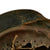 Original German WWII Battle Damaged "Dug Up" M40 Single Decal SS Helmet with Liner & Chinstrap - EF66 Original Items