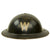 Original British WWII Air Raid Warden Painted Brodie MkII Steel Helmet - Dated 1939 Original Items