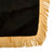 Original German WWII DJ Deutsches Jungvolk German Youth Organization Fringed Trumpet Banner - 19" x 19 1/2" Original Items