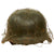 DRAFT Original German WWII Double Decal NSDAP Civic Police M42 Steel Combat Helmet Original Items