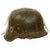DRAFT Original German WWII Double Decal NSDAP Civic Police M42 Steel Combat Helmet Original Items