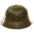 DRAFT Original German WWII Double Decal NSDAP Civic Police M42 Steel Combat Helmet Original Items