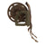Original German WWII Foldable Cable Reel Backpack by Rich. Leppert K.G. with Wire Spool - dated 1939 Original Items