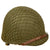 Original U.S. WWII 1944 McCord Front Seam Swivel Bale M1 Helmet with Net and Westinghouse Liner - Complete Original Items
