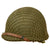 Original U.S. WWII 1944 McCord Front Seam Swivel Bale M1 Helmet with Net and Westinghouse Liner - Complete Original Items