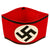 Original German Pre-WWII Unissued SS Member's Wool & Rayon Multi-Piece Armband with Paper SS RZM Tag Original Items