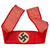 Original German WWII NSDAP Party Printed Cotton Overcoat Armband Original Items