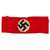 Original German WWII NSDAP Party Printed Cotton Overcoat Armband Original Items