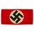 Original German WWII NSDAP & SA Multi-piece Cotton Armband with Embroidered Insignia Original Items