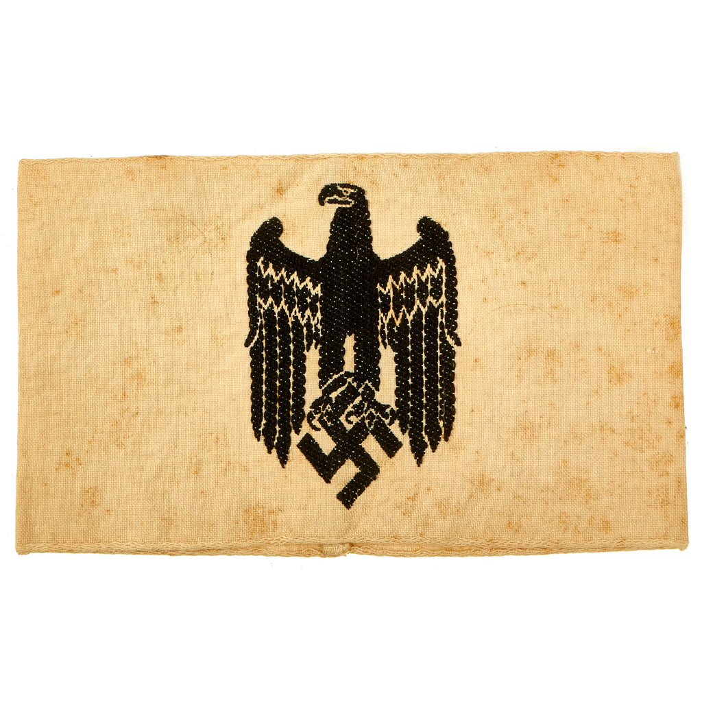 Original German WWII Army Recruiting Service Armband - Wehrersatzdienststellen Original Items