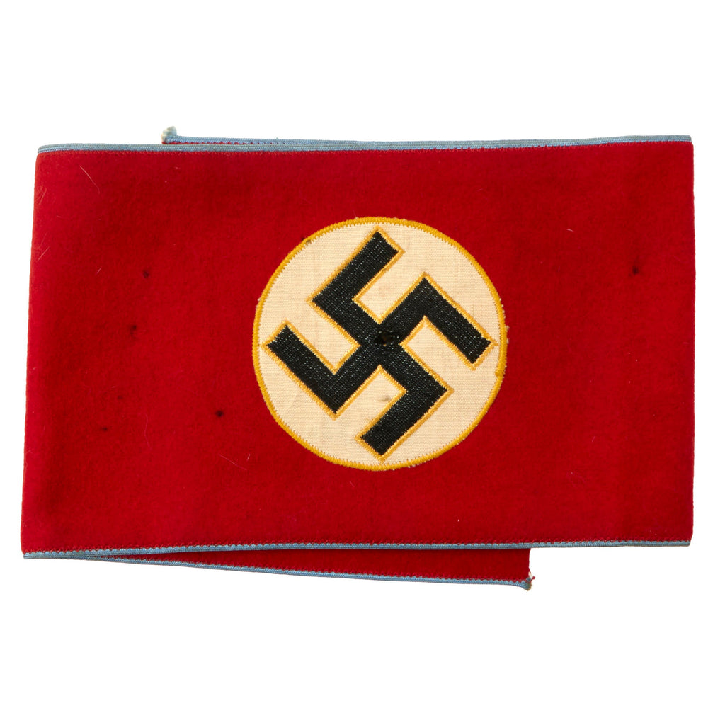 Original German WWII NSDAP Ortsgruppe Politisches Leiter Anwärter Armband - Local Political Group Leader Candidate Original Items