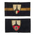 Original Set of Two German Pre-WWII State Veteran's Association Felt Armbands - DRKB Original Items