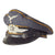 Original German WWII Service Worn Luftwaffe Flight Branch EM/NCO Schirmmütze Visor Crush Cap Original Items
