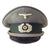 Original German WWII Army Heer Medical Officer Schirmmütze Visor Crush Cap Original Items