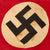 Original German WWII NSDAP Double Sided National Political Flag with Hanger Loops - 47" x 61 ½" Original Items